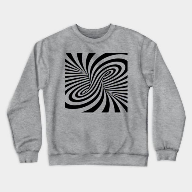 Optical Illusion Crewneck Sweatshirt by CatsandBats